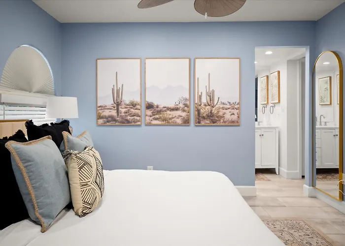 Game Pool Hottub Modern Desert Oasis